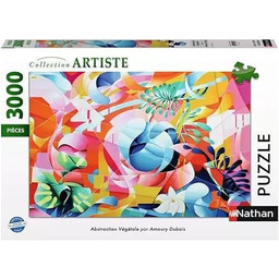 Nathan - Puzzle 3000 elementów - Abstrakcja roślinna/Amaury