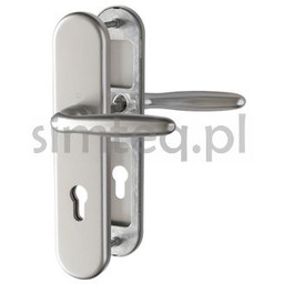 Hoppe Klamka drzwiowa Verona na szyldzie PZ92 mm