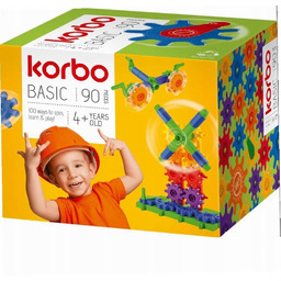 Korbo Klocki Basic 90 elementów