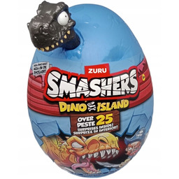 Duże Jajko Zuru Smashers Dino Island 25 Niespodzianek