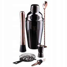 BH-8545 Zestaw Barowy 6 elementów BerlingerHaus Black Rose