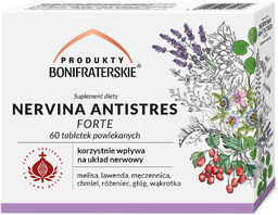 Produkty Bonifraterskie Nervina Antistres, 60 tabletek