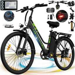 Rower elektryczny 250W Witambike C26 100km 26" miejski