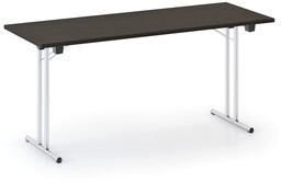 Stół składany FOLDING, 1600 x 800 mm, wenge