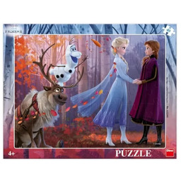 Puzzle 40 ramkowe Kraina Lodu Frozen Siostry -