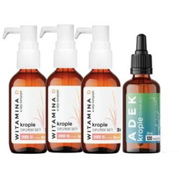 Zestaw BioceriQ Pharma Witamina D W Oleju Konopnym