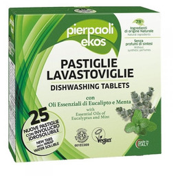 Ekologiczne Tabletki do Zmywarki PIERPAOLI EKOS, 25 szt.