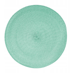 Podkładka fi 38 Dekoracyjna Chef Pleciona Miętowy