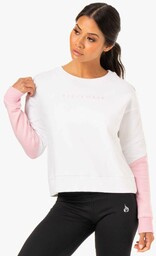 Ryderwear Damska bluza Hybrid White Pink