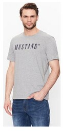 Mustang T-Shirt Alex 1013221 Szary Regular Fit