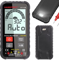 Habotest Multimetr Ac DC Uniwersalny Cyfrowy Miernik Rms