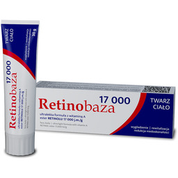 Retinobaza RETINOBAZA 17000 Krem farmaceutyczny z witaminą A