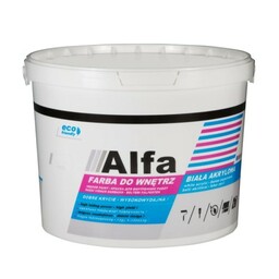 PRIMACOL Farba akrylowa ALFA 9L biała