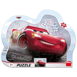 Puzzle 25 ramkowe Auta cars II Zygzak -