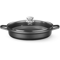 Garnek z pokrywką powłoką nieprzywierającą 4.3l 425x332x70mm