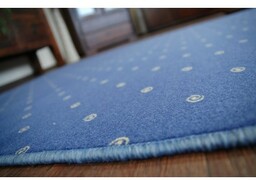 Wykładzina dywanowa CHIC 178 niebieski 60x100 cm