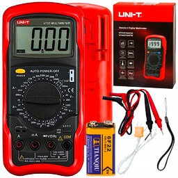 Multimetr Miernik Elektryczny Cyfrowy Zestaw Uni-t UT55
