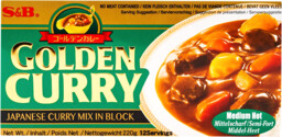 Golden Curry Medium Hot (średnio ostre) 220g -