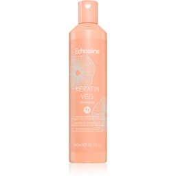 Echosline Keratin Veg, szampon do odbudowy włosów, 300ml