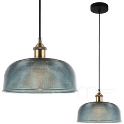 LAMPA wisząca DAVIDE MDM-2916/1 BL Italux szklana OPRAWA