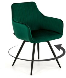 Krzesło obrotowe DC-0084-2 zielone