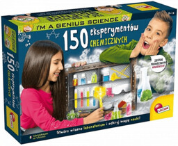 Zestaw naukowy LISCIANI GIOCHI 150 eksperymentów chemicznych