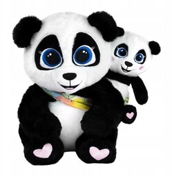 Interaktywna Panda Mami i Dziecko Panda BaoBao