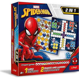Trefl - Chińczyk, Węże i Drabiny: Spider-Man -