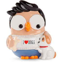 prezent; pomysł; ceramika; sowy; skarbonka; goofi