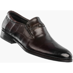 Buty Męskie JOHN DOUBARE Skórzane Półbuty Brązowe C253-A114-A02