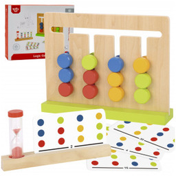 Zabawka Tooky Gra Logiczna Układanka na Czas Kolory