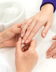 Japoński manicure Laski