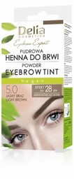DELIA Henna do brwi pudrowa w saszetkach 5.0