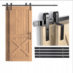 System drzwi przesuwnych naprzemienny bypass, 4 m