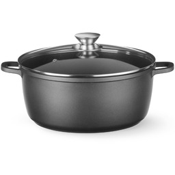 Garnek z pokrywką powłoką nieprzywierającą 9l 405x332x138mm