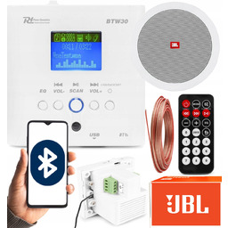 Sufitowy Zestaw Audio Głośnik Jbl Radio Bluetooth