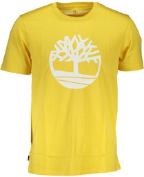 TIMBERLAND ŻÓŁTY T-SHIRT MĘSKI Z KRÓTKIM RĘKAWEM
