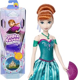 Mattel Frozen Disney Kraina Lodu Anna Lalka Zakręć