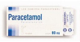 PARACETAMOL 80 mg - 10 czopków HASCO