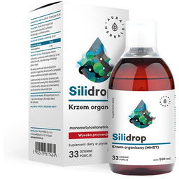 Aura Herbals Silidrop krzem organiczny Suplement diety 500ml