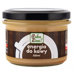 Energia do kawy, masło sklarowane z kardamonem, cynamonem