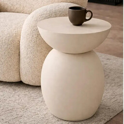 Mamaison Okrągły stolik kawowy ARENE MM001501100324 beżowy