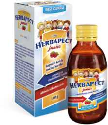 Herbapect Junior bez cukru syrop ,110 g