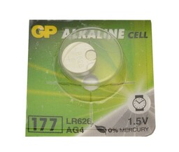BATERIA GP zegarkowa 177F AG4 LR626 ALKALICZNA 1,5V