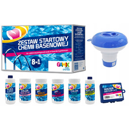 Gamix Zestaw Startowy 8w1 Chemii Do Basenu Chemia
