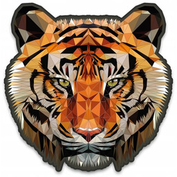 Puzzle Tygrys Drewniane Eko 140 elementów Układanka Drewniana