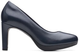 Clarks Ambyr Joy Czółenka granatowe skóra 39,5