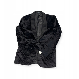 Welurowa marynarka męska guziki Kenneth Cole Slim 42