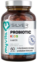 MyVita Silver Probiotic Kids 6 MLD 60 Kapsułek