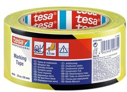 TESA Taśma ostrzegawcza Professional 60760 PVC Żółto-czarny (33